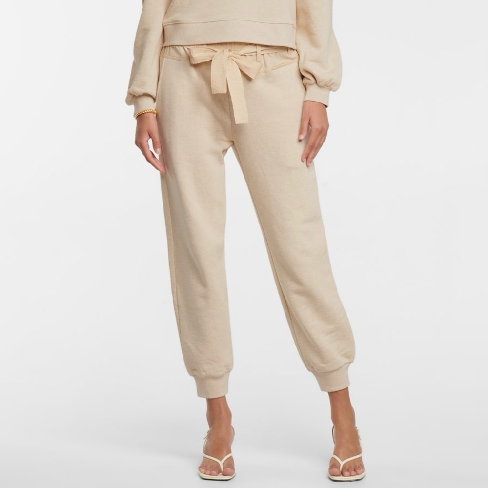 Ulla Johnson Haven Jogger Pant in Oatmeal